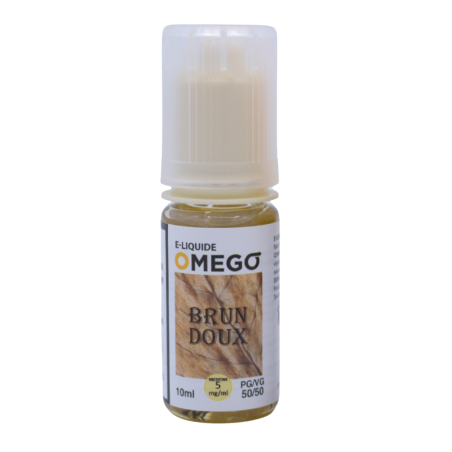 E-liquide OMEGO saveur Brun doux