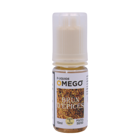 E-liquide OMEGO saveur Brun d'épices